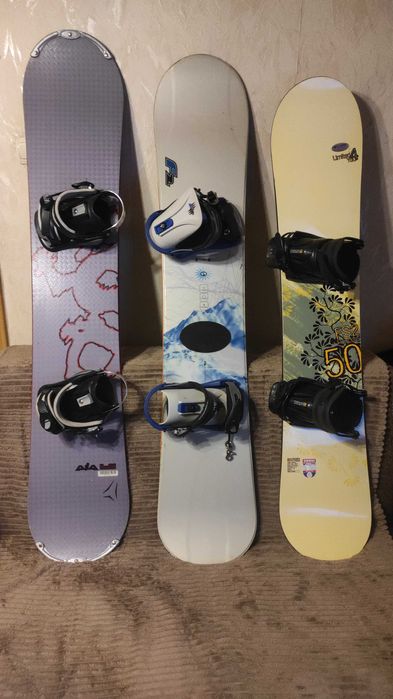vand snowboard 164cm,161cm,150cm Atomic, F2, Princess stare fb si huse