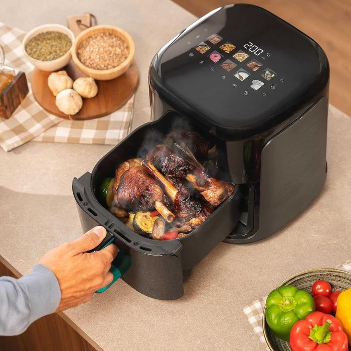 Фритюрник с горещ въздух Cecotec Cecofry&Grill Smokin’ 6500 2200W