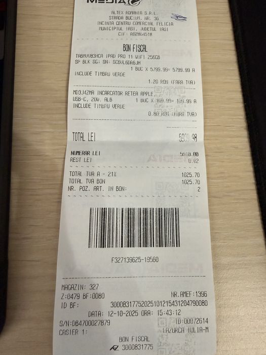 Tableta Ipad Pro M4 noua