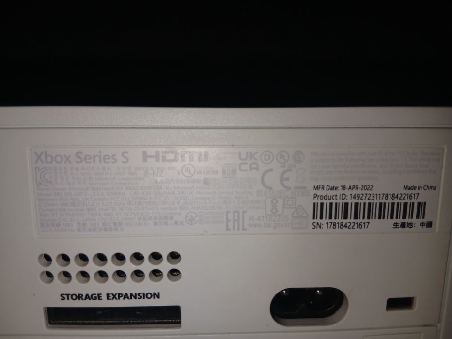 Xbox series s    (folosit)