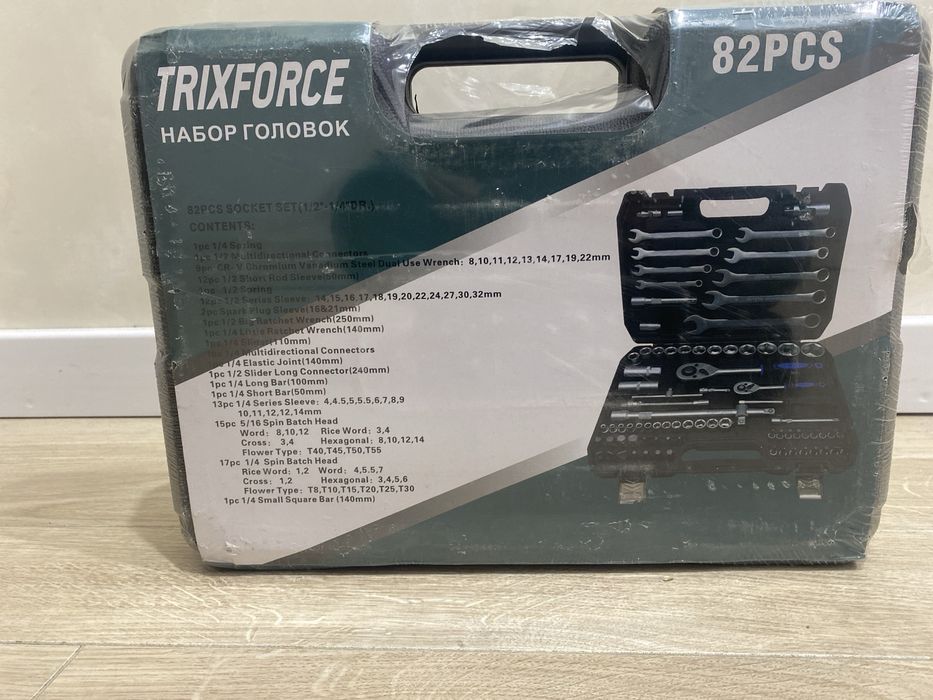 Набор инструментов TRIXFORCE 82 предмета (новый)