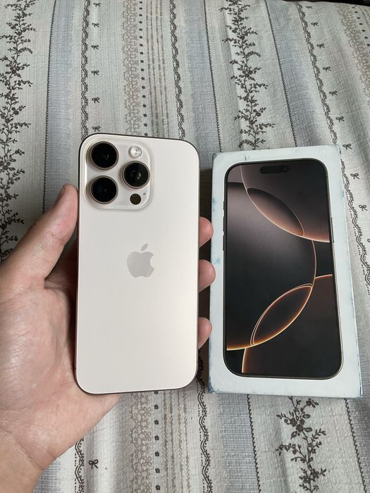 iPhone 16 pro 128gb ideal desert