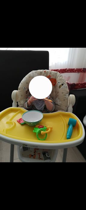 Kinderkraft - Scaun de masa Cosy Animals - KFTKRAFT