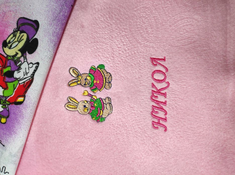 бебешко одеяло с бродерия