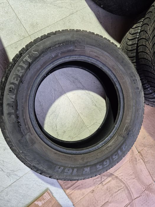 Vând cauciucuri 215/65/16 M+S set complet imp Germania