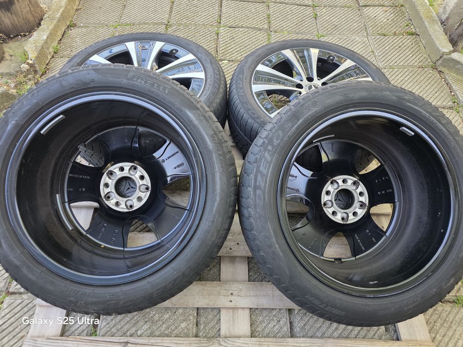 Лети джанти Mercedes + зимни гуми 245/45/18 Pirelli