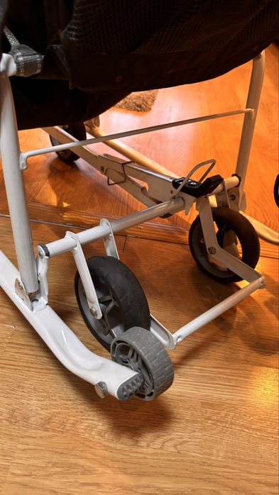 Санки коляска на колесах