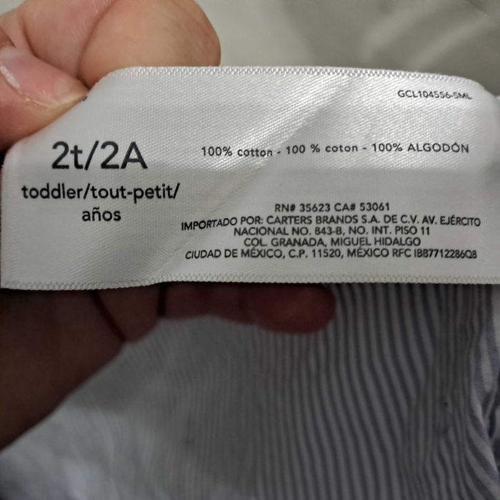 Camasa copii OSHKOSH, 2 ani, 100% bumbac