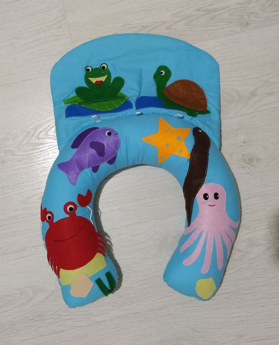 Ръчно изработени бебешки активни възглавници