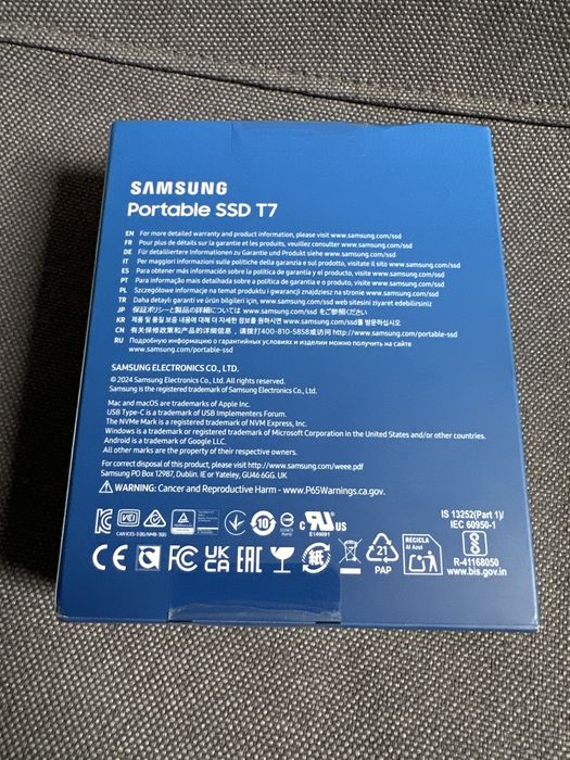 Samsung T7 Shield 1 Tb si 2 Tb