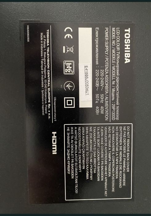 Televizor Toshiba