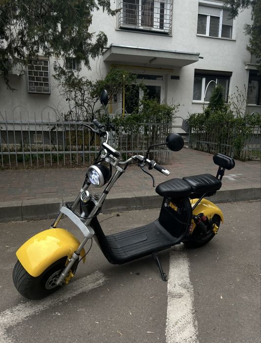 scuter electric moped fara permis