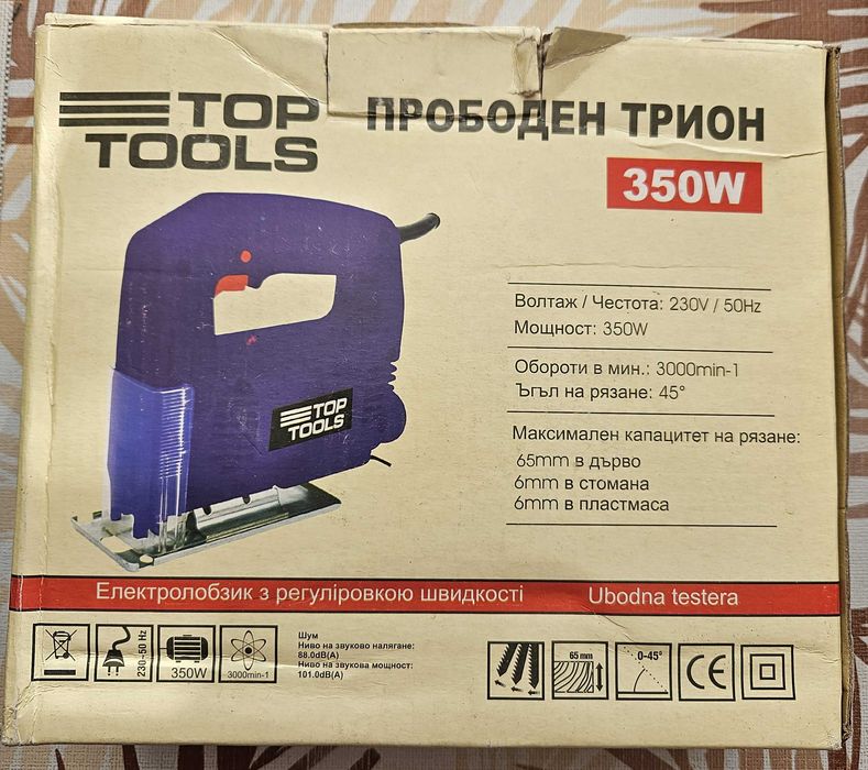 винтоверт и прободен трион - неразличими от нови