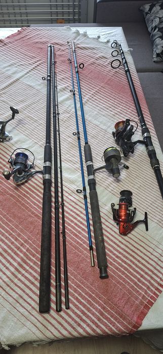 комплект въдици с макари