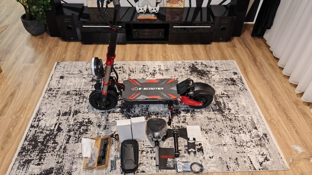 Trotineta electrica boyueda s5 60v 38ah  6000w