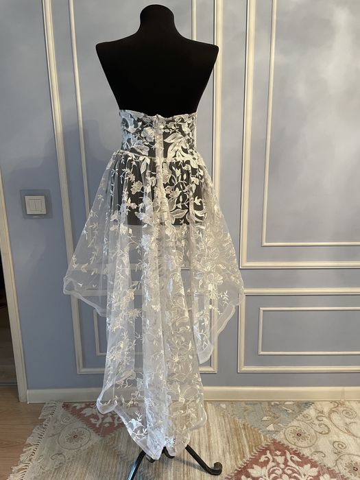 Платье под брюки необычное