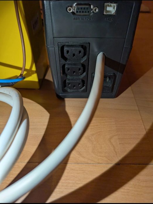 UPS CyberPower sursa alimentare centrala termica lemne peleti rumegus