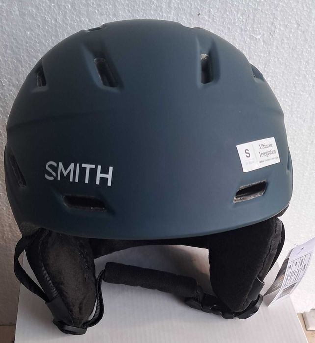 Нова дамска каска-шлем за ски/сноуборд Smith MIRAGE,S,51-55,тъм.зелена