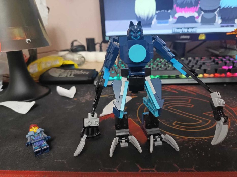 Lego Ninjago robotul elemental al lui Kai, complet-71808