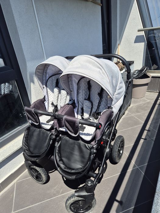 Количка за близнаци - Abdor duo lux 3in1