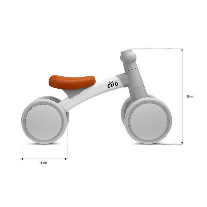 Bicicleta de echilibru Toyz Fara pedale Roti din spuma 1-3 ani