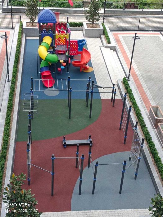 Резиновое покрытие для детских площадок