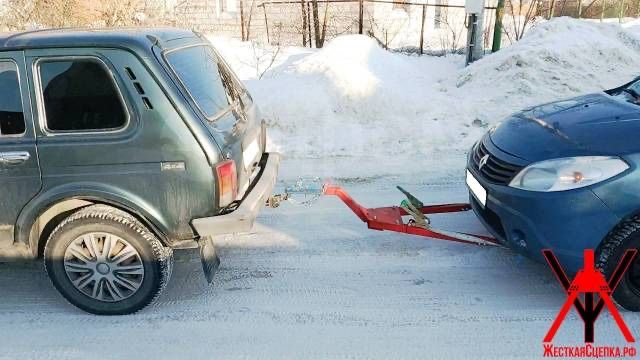 Жесткая сцепка . .ренда 10000тг
