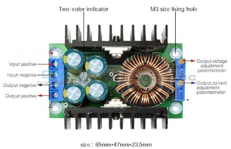 Sursa reglabila stabilizata step down 9 A 300 W lichidare stoc