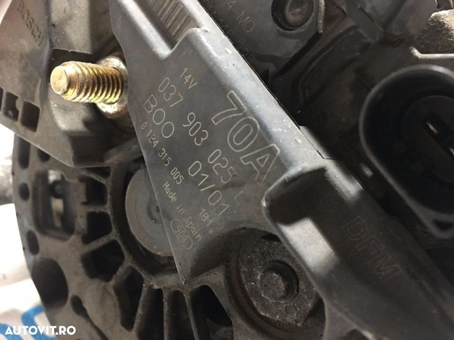 Alternator 70A VW Polo Skoda Fabia 1.4 16V 1.4 MPI 2000 - 2007