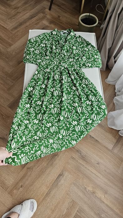 ZARA Рокля 100% вискоза М размер