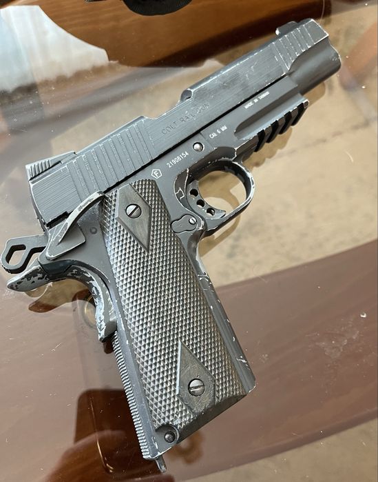 Cybergun CO2 Colt 1911 Black * Airsoft РЕПЛИКА *