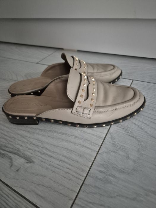 Мюли женские кожа