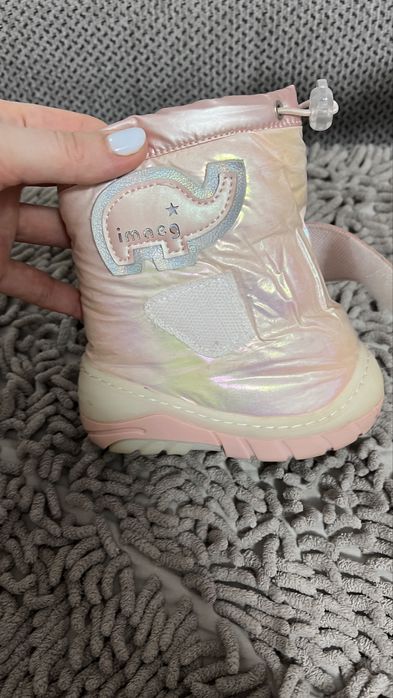 Зимние ботинки на девочку. 19 размер