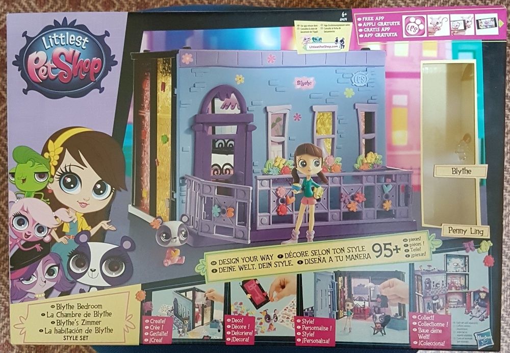 Игрушка Littless Pet Shop (Маленький зоомагазин) Комната Грейс