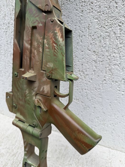 G36C airsoft arma replica armata militara nu paintball camuflaj camo custom paint