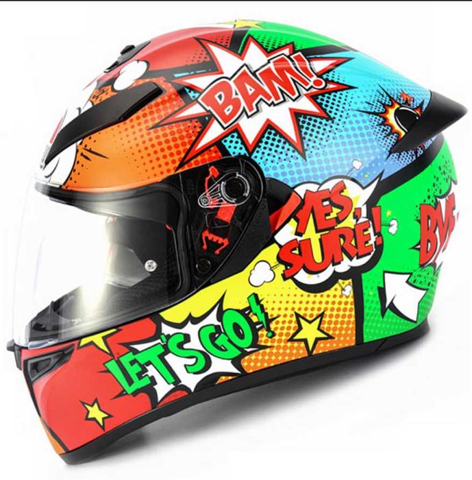 Mоторна каска AGV K3 SV BALOON MULTI размер S 55-56