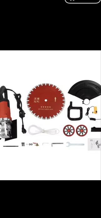 Vand drujba beton electrica, Caramida, Marmura, disc 410 mm