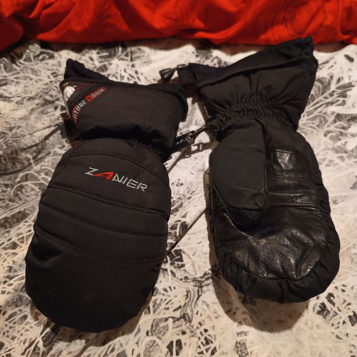 Mănuși ziener de fâș cu puf ziener