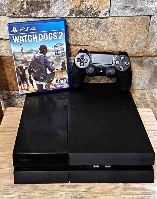 PlayStation 4 / Ps4 Phat Sony 500 GB HDD cu +20 jocuri + 1 Maneta Wireless + 1 Joc pe CD cadou + Accesorii Incluse