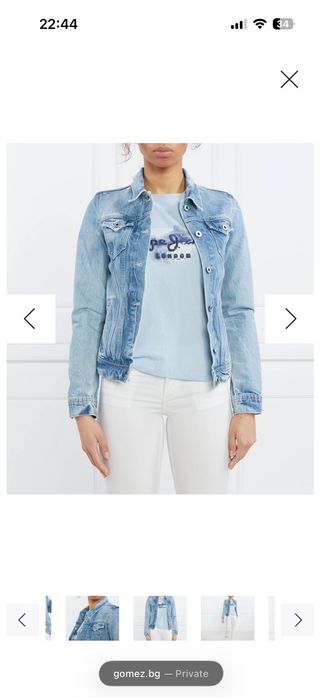 Дамско дънково яке Pepe Jeans