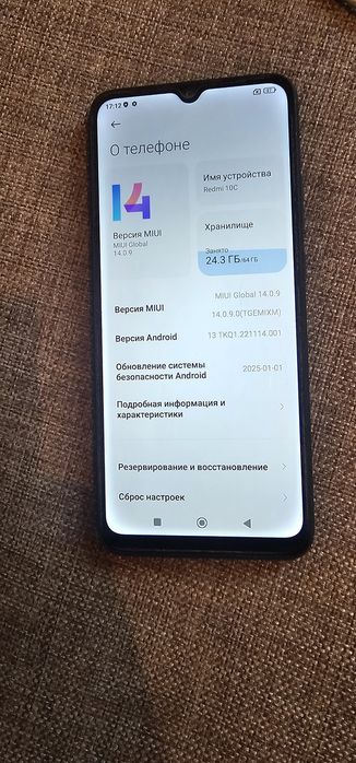 Redmi 10c 4/64 в идеальном состоянии