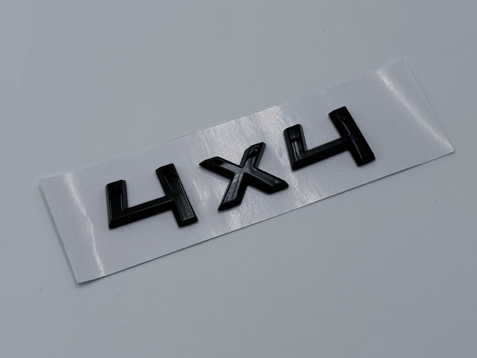 Emblema Compatibila SKODA 4x4 spate negru