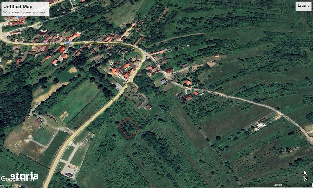 Vand teren la intrare in localiatea Vale, oras Saliste, jud. Sibiu