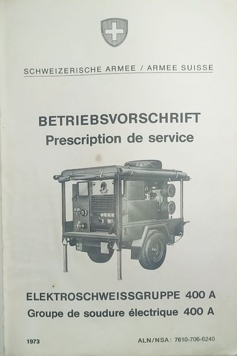 Сварочный генератор-прицеп