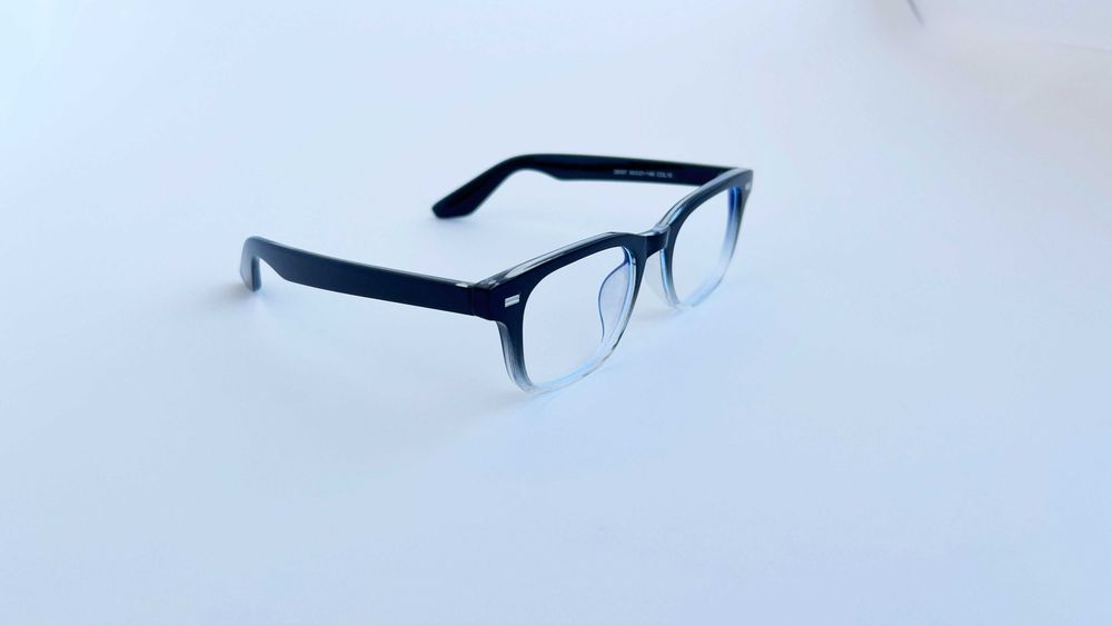 Rame ochelari Moscot Klutz Style - Rama neagra Lentile transparente