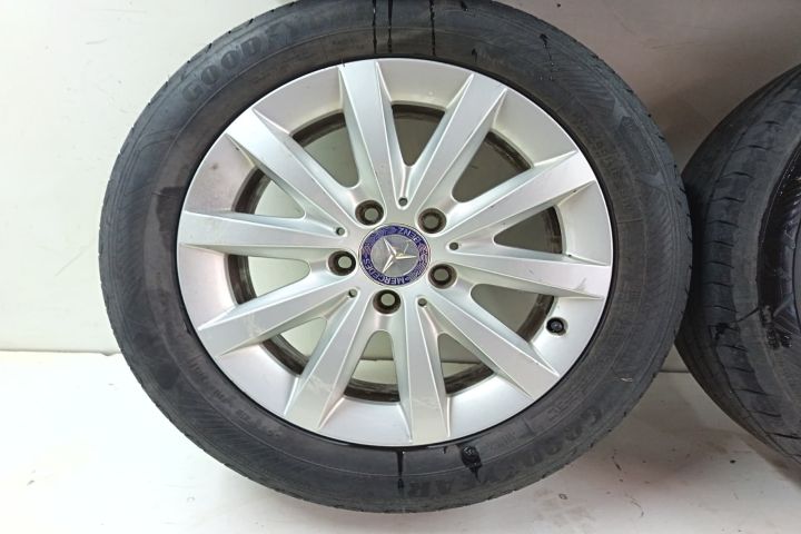 Jante aliaj cu anvelope 205/55 R16 91V M+S Good Year 6.5Jx16H2 Et49 5