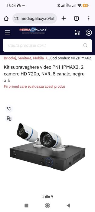 Kit supraveghere IPmax PNI