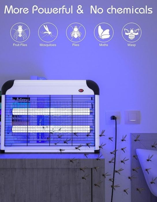 Lampa UV Antidaunatori anti insecte 40 W Pest Killer