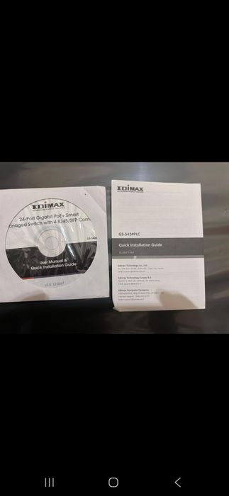 Port Gigabit PoE+ Smart Managed Switch