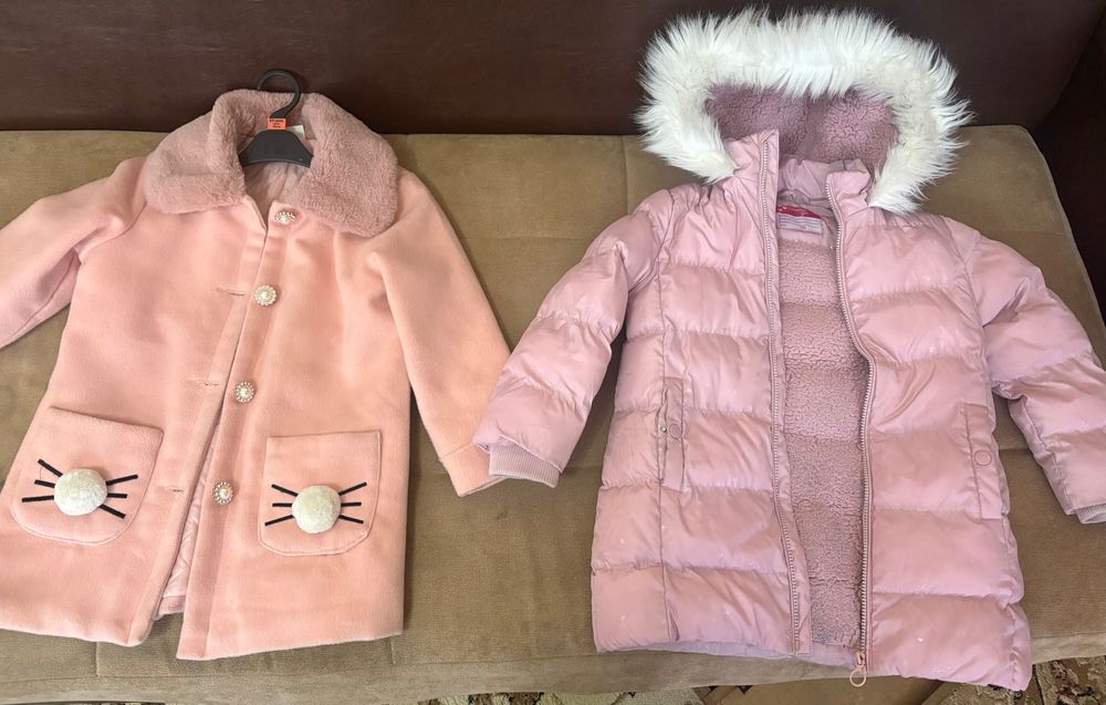 Детские куртки для девочки и мальчика